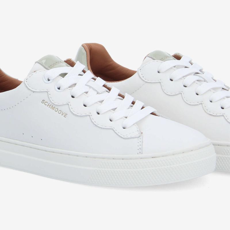 SPARKLE WAVE W - NAPPA/PATENT - BLANC/VERT